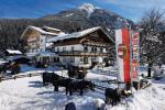Tyrolský hotel Grundlhof v zimě