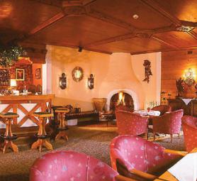 Tyrolský hotel Alphof s posezením