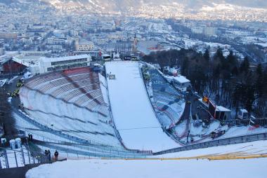 Innsbruck - skokanský můstek Bergisel