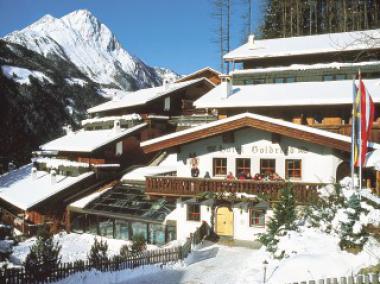 Tyrolský hotel Goldried v zimě