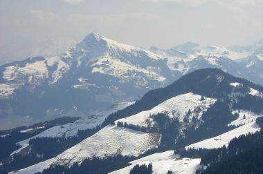 Část lyžařského regionu Skiwelt Wilder Kaiser